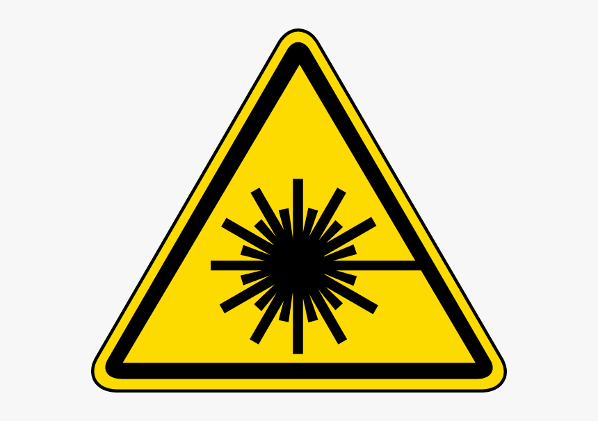 Laser Beam Hazard Sign, HD Png Download, Free Download