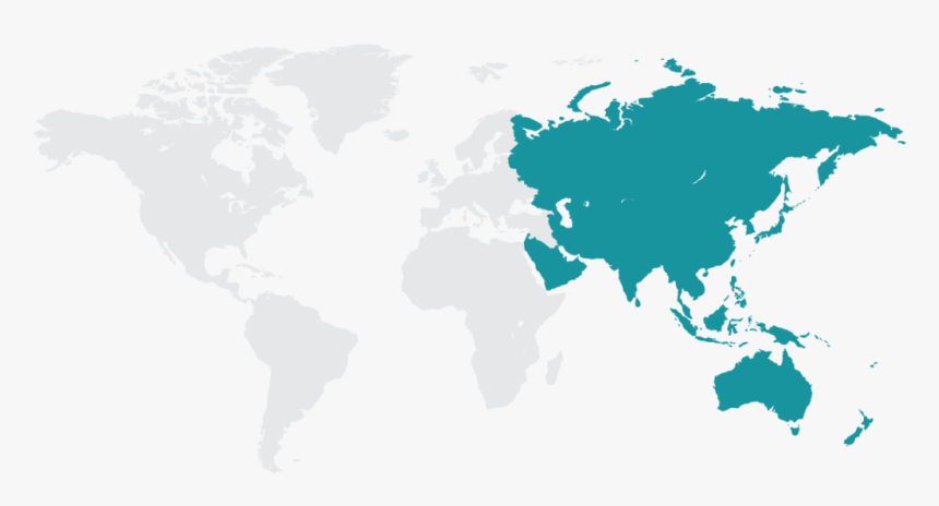 World Map With South Africa , Png Download - World Map, Transparent Png, Free Download