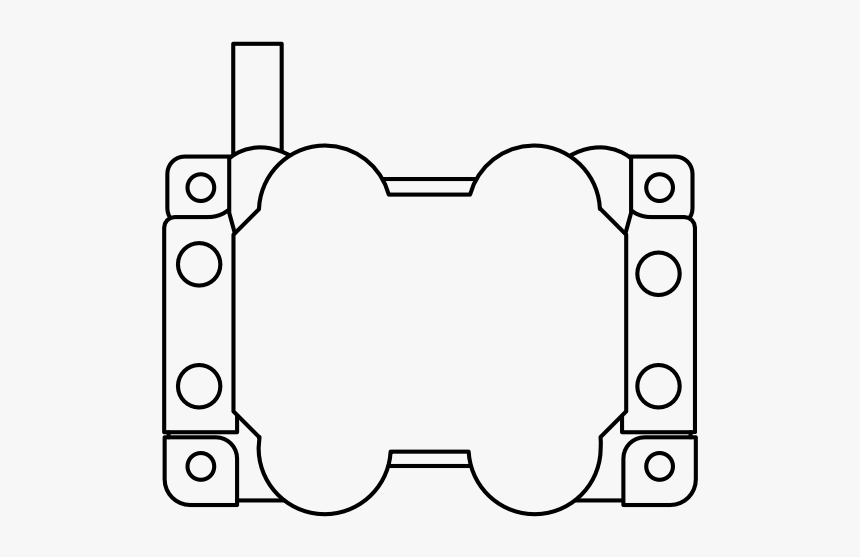 Manifold Absolute Pressure Sensor Ct Map Icon Transparent - Line Art, HD Png Download, Free Download