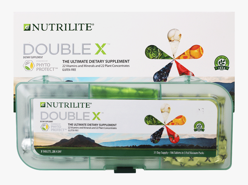 Double X Nutrilite Competitive, HD Png Download, Free Download