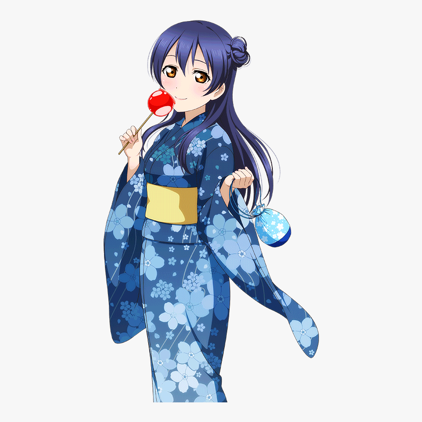 Anime In Kimono Render , Png Download - Umi Sonoda Png, Transparent Png, Free Download