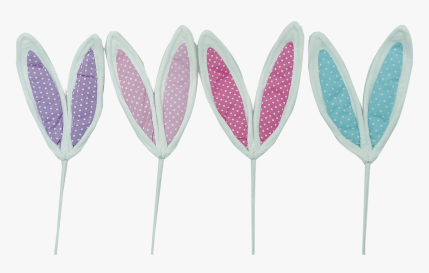 Plush Polka Dot Bunny Ear Picks - Tulip, HD Png Download, Free Download