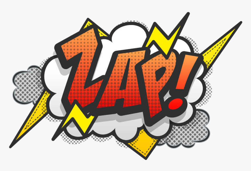 #comic #comics #effect #expression #emetcomics #collage - Zap Comic Png, Transparent Png, Free Download