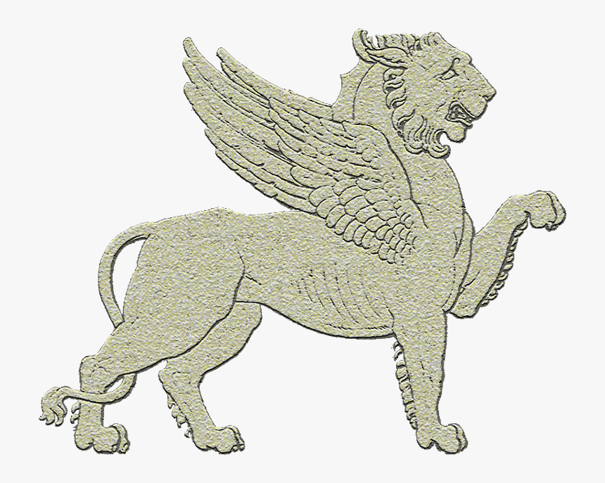 Gryphon Stone Carving Png Clipart By Clipartcotttage - Cartoon, Transparent Png, Free Download