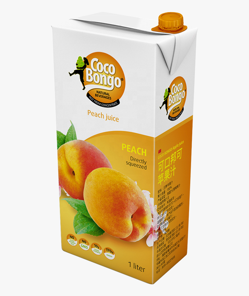 Peach Juice Tetra Pack, HD Png Download, Free Download