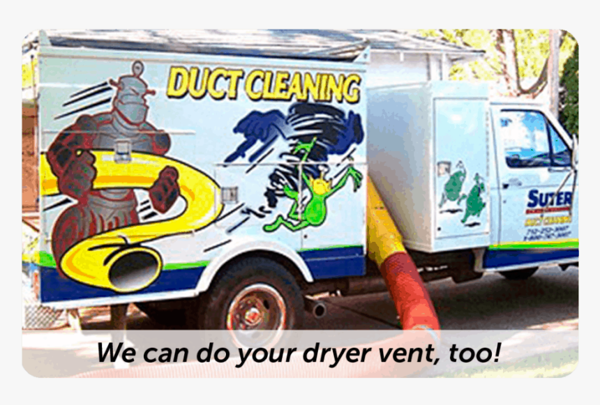 Image Of Duct Truck With Vacuum Hoses Inflated - Compact Van, HD Png Download, Free Download