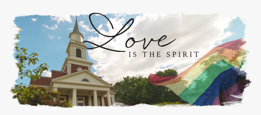 Universalist Church Of West Hartford Picture With Rainbow - Holy Places, HD Png Download, Free Download