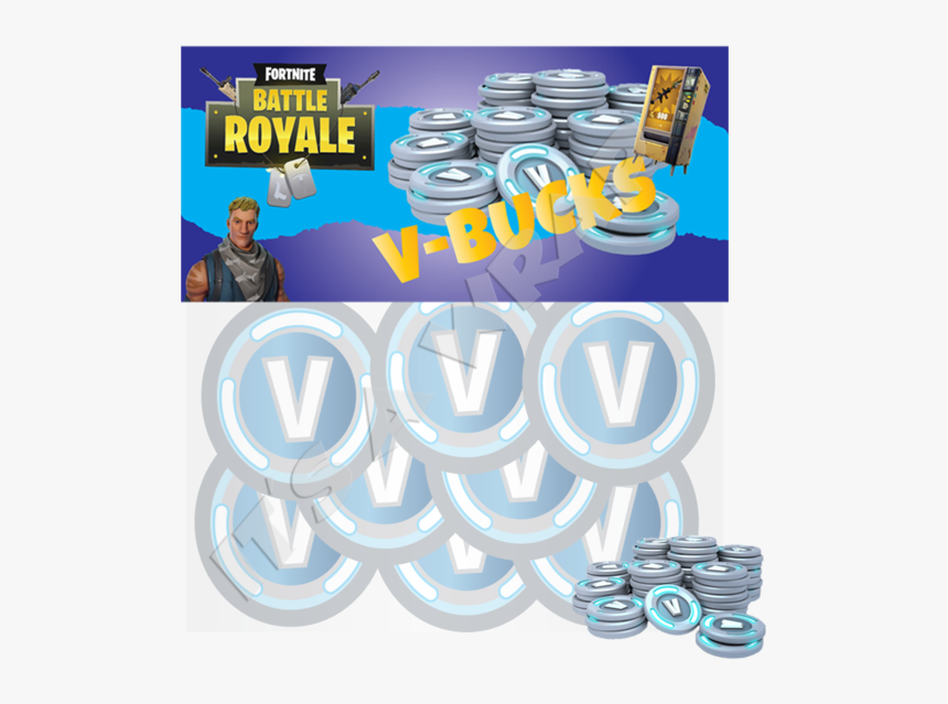 Fortnite V Bucks Bag Toppers, HD Png Download, Free Download