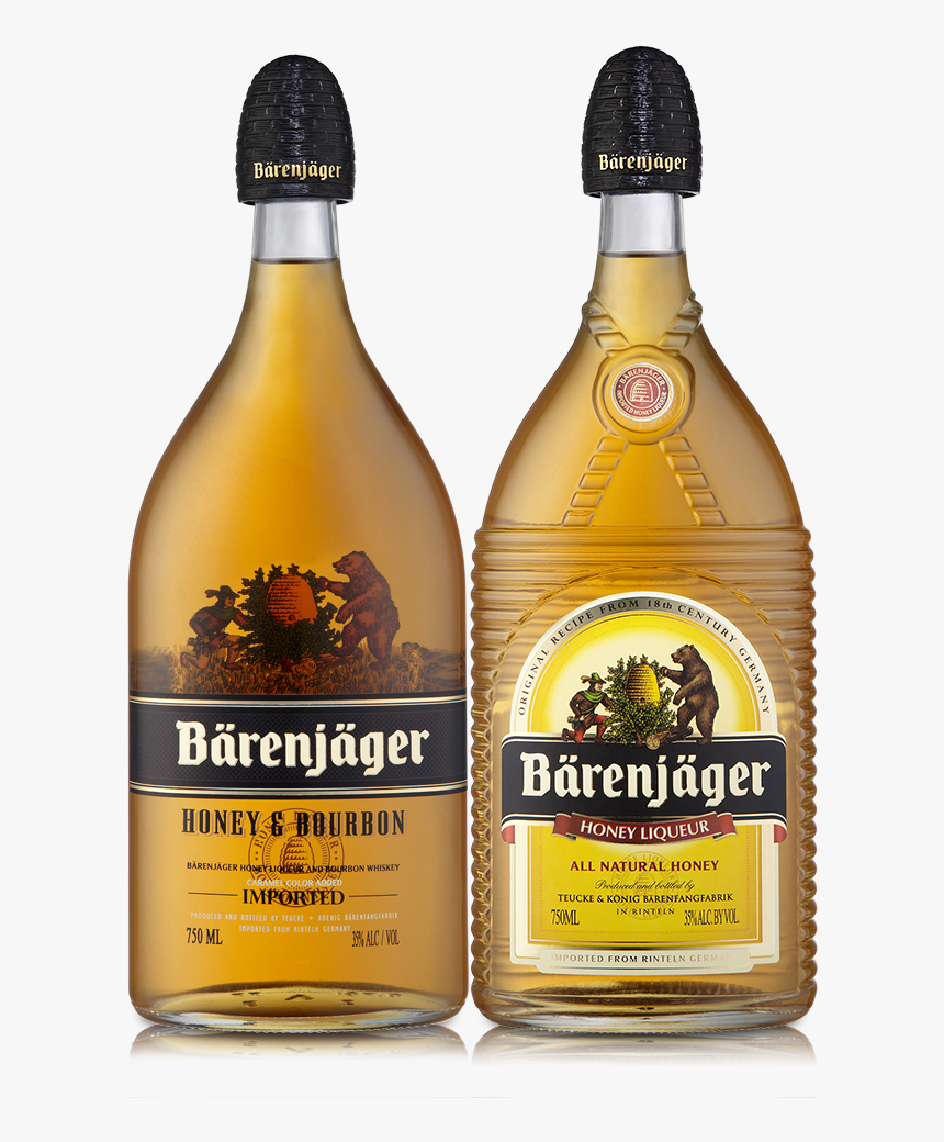 Barenjager Honey Bourbon Liqueur, HD Png Download, Free Download