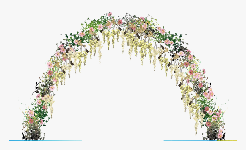 Flower Arch Png - Floral Arch Png, Transparent Png, Free Download
