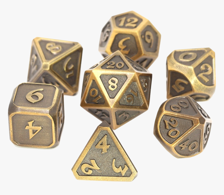 Transparent Gold Dice Png - Dnd Dice Transparent Png, Png Download, Free Download