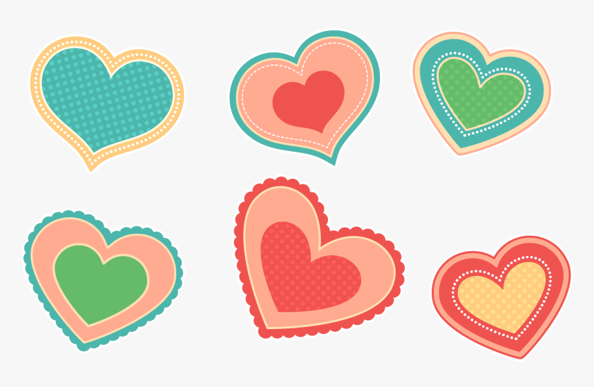 Stickers Vector Heart Sticker Image Royalty Free Library - Sticker, HD Png Download, Free Download