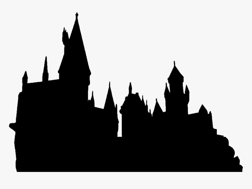 Harry Potter Castle Silhouette, HD Png Download, Free Download