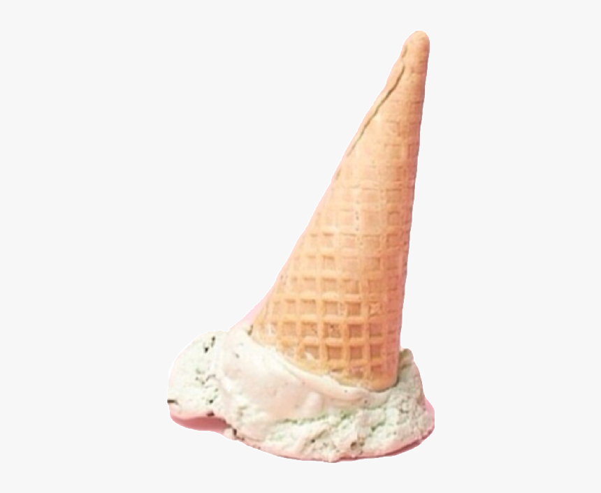 #icecream #fail #prank #png #aestheticedit #freetoedit - Ice Cream Cone, Transparent Png, Free Download