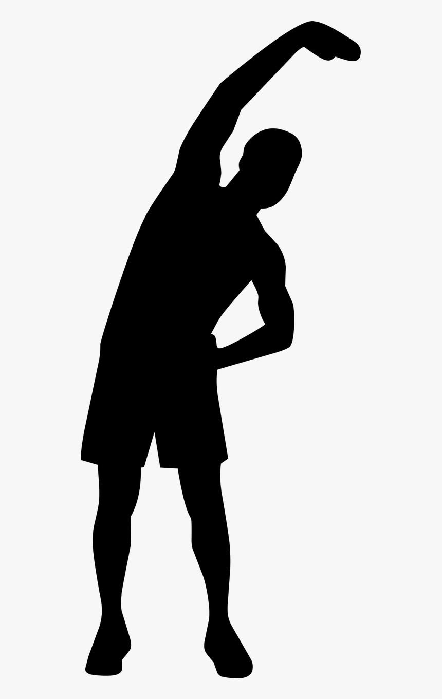 Silhouette, Stretching, Man, Activity, Athlete, Body, - Silhueta Alongamento Png, Transparent Png, Free Download