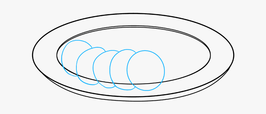 How To Draw Salad - Circle, HD Png Download, Free Download