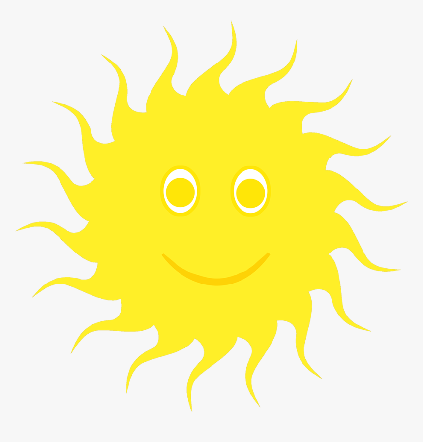 Sun Image Smiling - Illustration, HD Png Download, Free Download