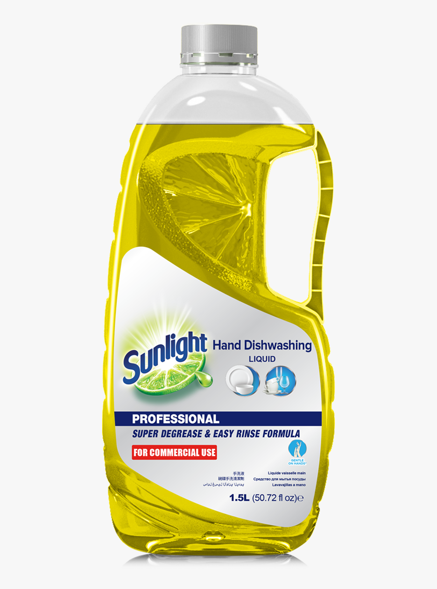 Sunlight Dishwashing Liquid 1.5 L, HD Png Download, Free Download