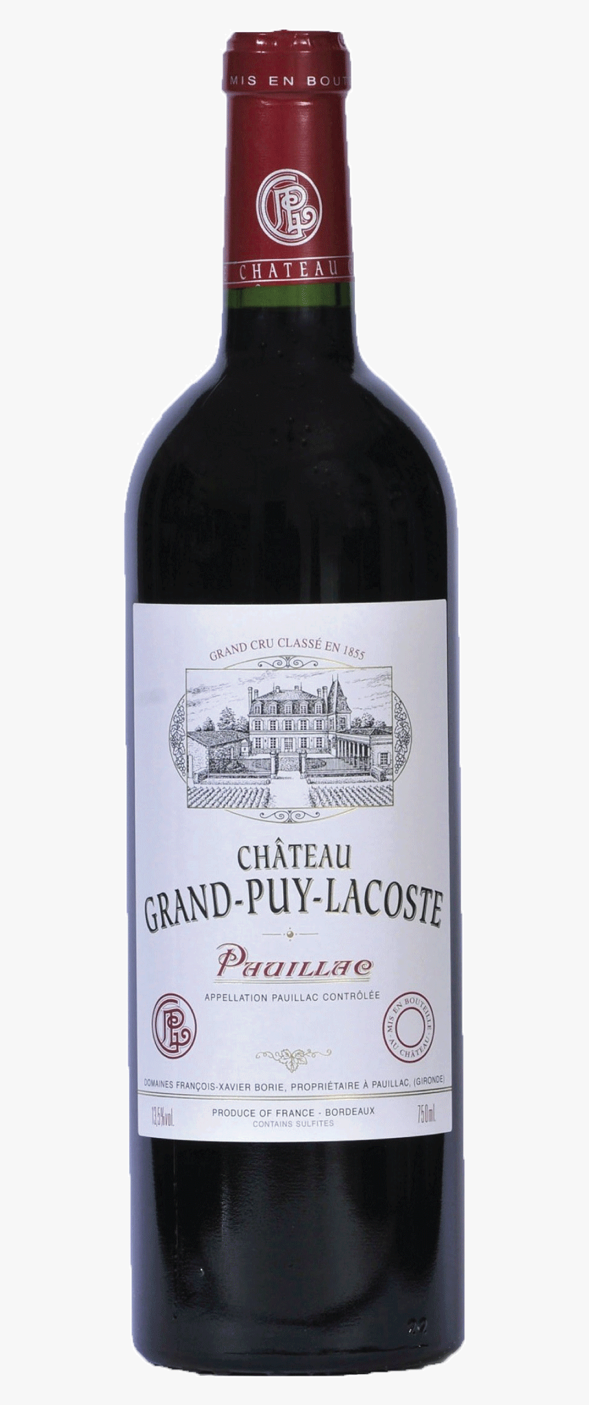 Château Grand Puy Lacoste, Pauillac, 2014"
 Title="château - Jordan Cabernet Sauvignon 2014, HD Png Download, Free Download