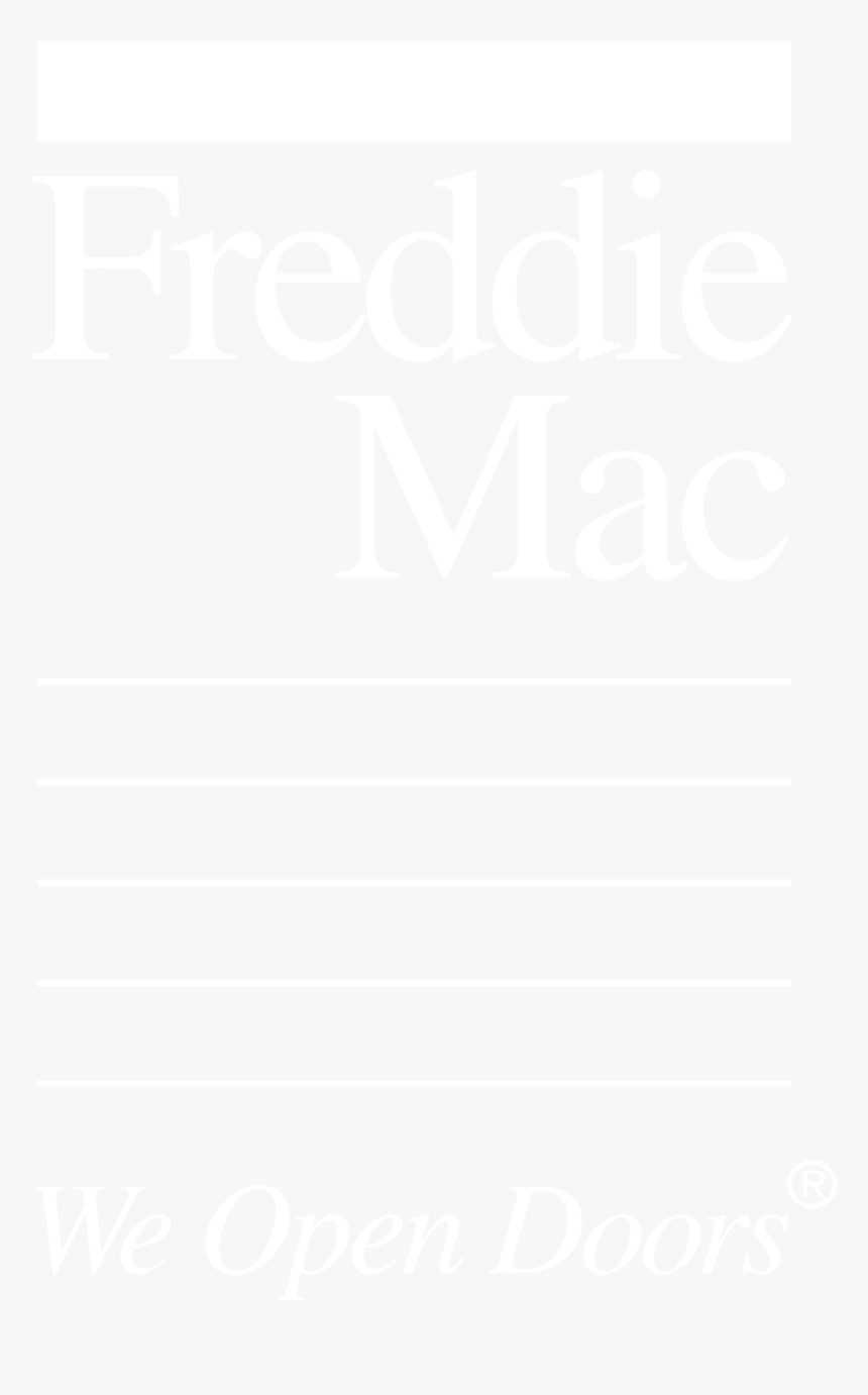 Freddie Mac Logo Black And White - Hartz, HD Png Download, Free Download