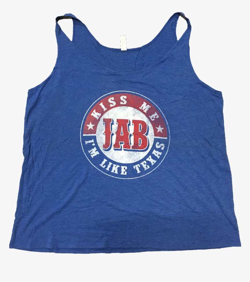 Jab Blue Kiss Me Tank - Vest, HD Png Download, Free Download