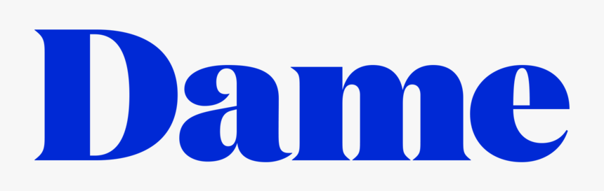Dame-logo - Electric Blue, HD Png Download, Free Download
