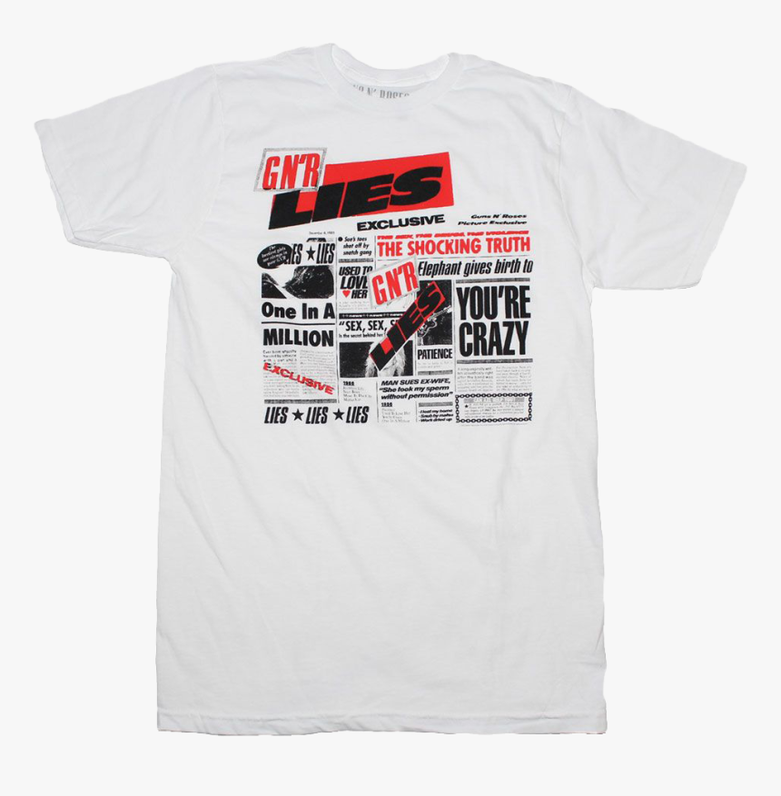 Gn"r Lies Guns N - Active Shirt, HD Png Download, Free Download