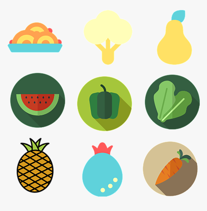 Brevity Of Fruit, Vegetable, Food And Food Pngicon, Transparent Png, Free Download