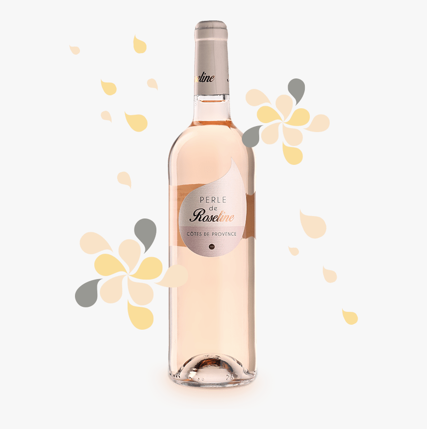 Château Sainte Roseline Perle De Roseline 2018, Côtes - Glass Bottle, HD Png Download, Free Download