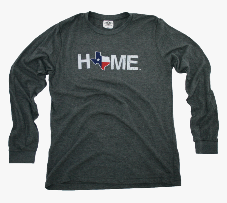 Texas Long Sleeve Tee - Long-sleeved T-shirt, HD Png Download, Free Download