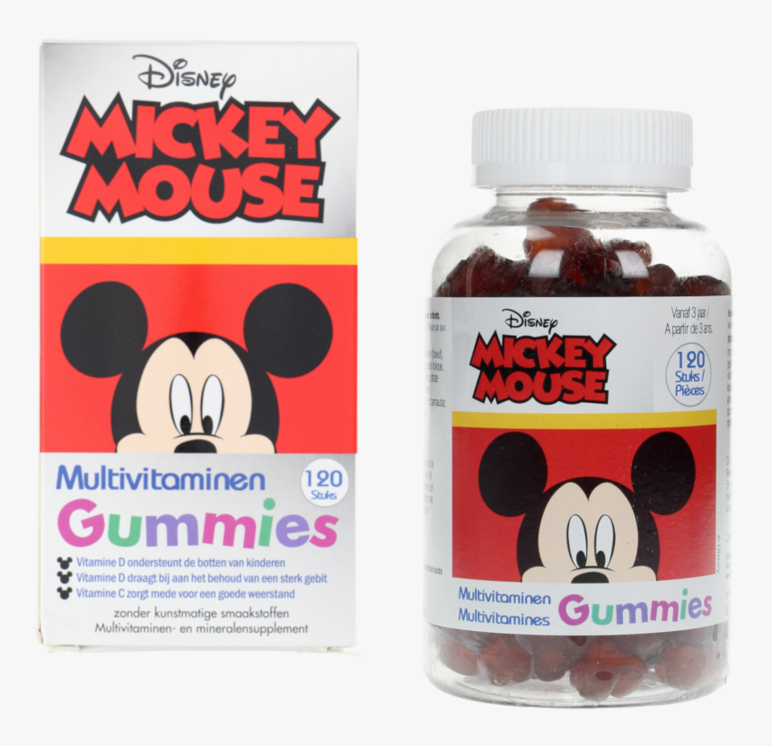 Disney Multivitamine Mickey Mouse - Food, HD Png Download, Free Download