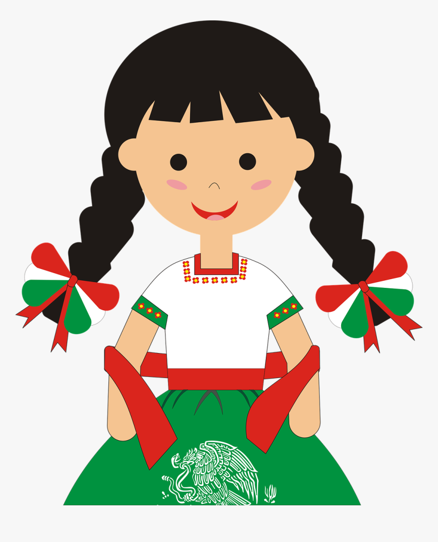 Mexico China Poblana Typical Dress Free Photo - Clip Art Las Posadas, HD Png Download, Free Download