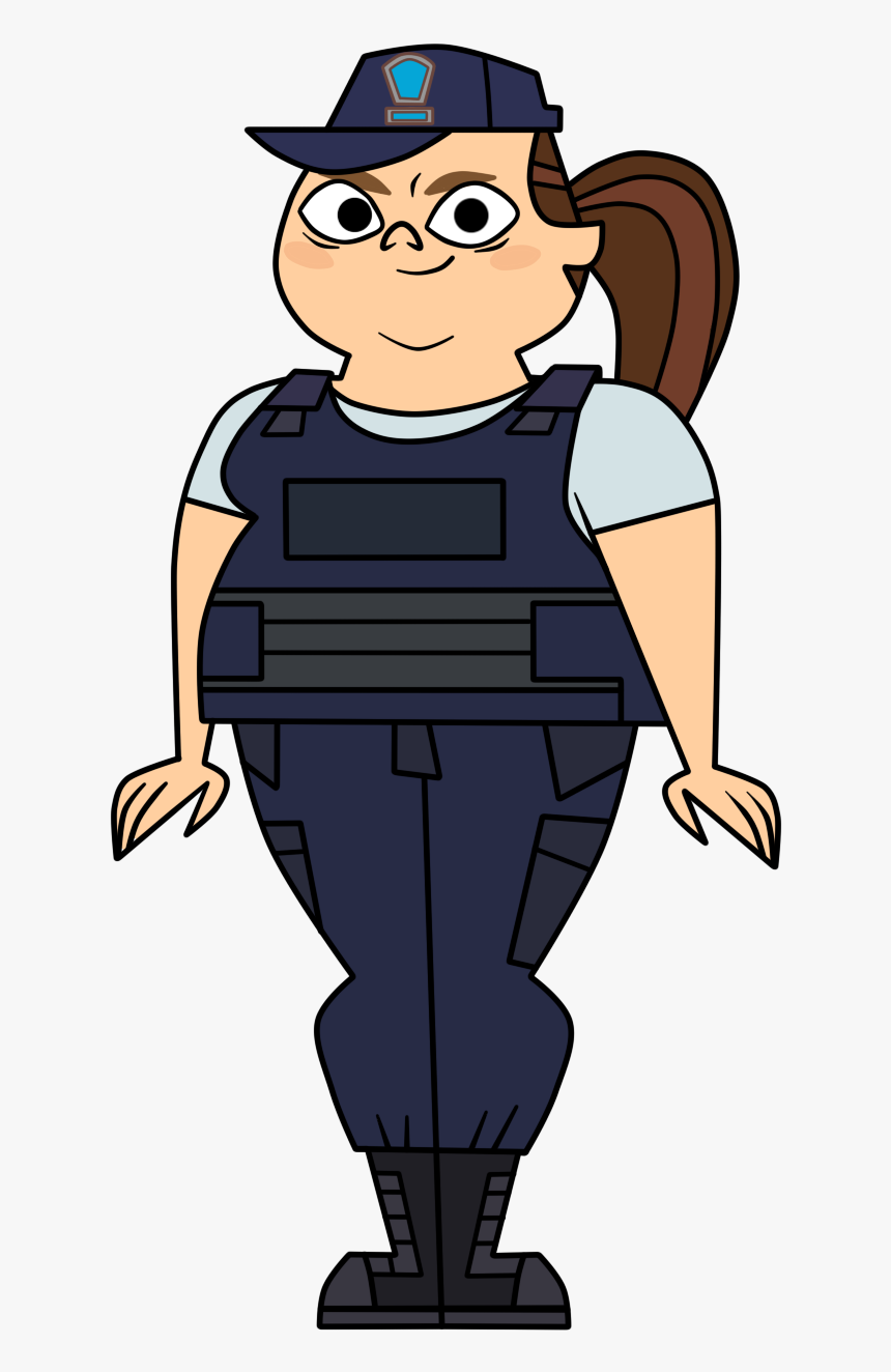 Just A Bulletproof Vest She"s Wearing - Total Drama Macarthur, HD Png Download, Free Download