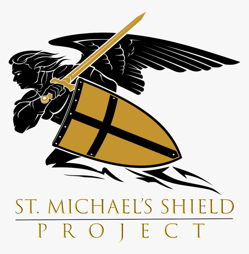 St Michael"s Shield Project Logo - St Michael The Archangel In Logo, HD Png Download, Free Download