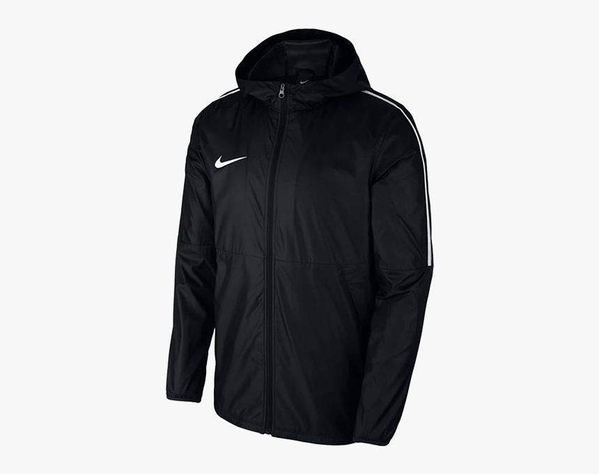 Nike Park 18 Rain Jacket Black, HD Png Download, Free Download