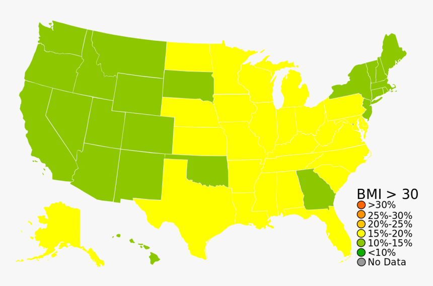 Usa Obesity - Assisted Suicide States, HD Png Download, Free Download