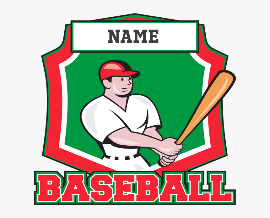 Custom Baseball Batter Tile Coaster - Softball, HD Png Download, Free Download