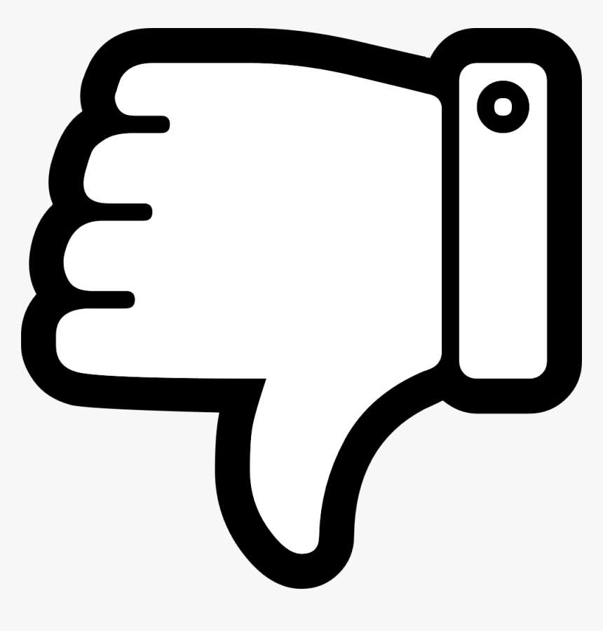 Thumbs Up Down Png - Thumbs Down White Png, Transparent Png, Free Download