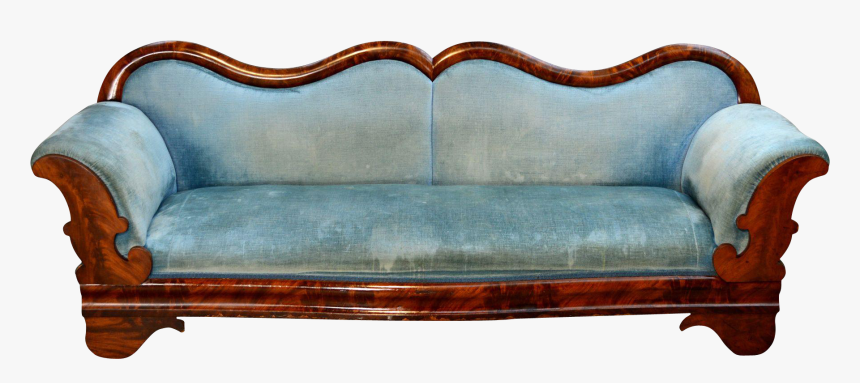 Victorian Couch Png - Loveseat, Transparent Png, Free Download