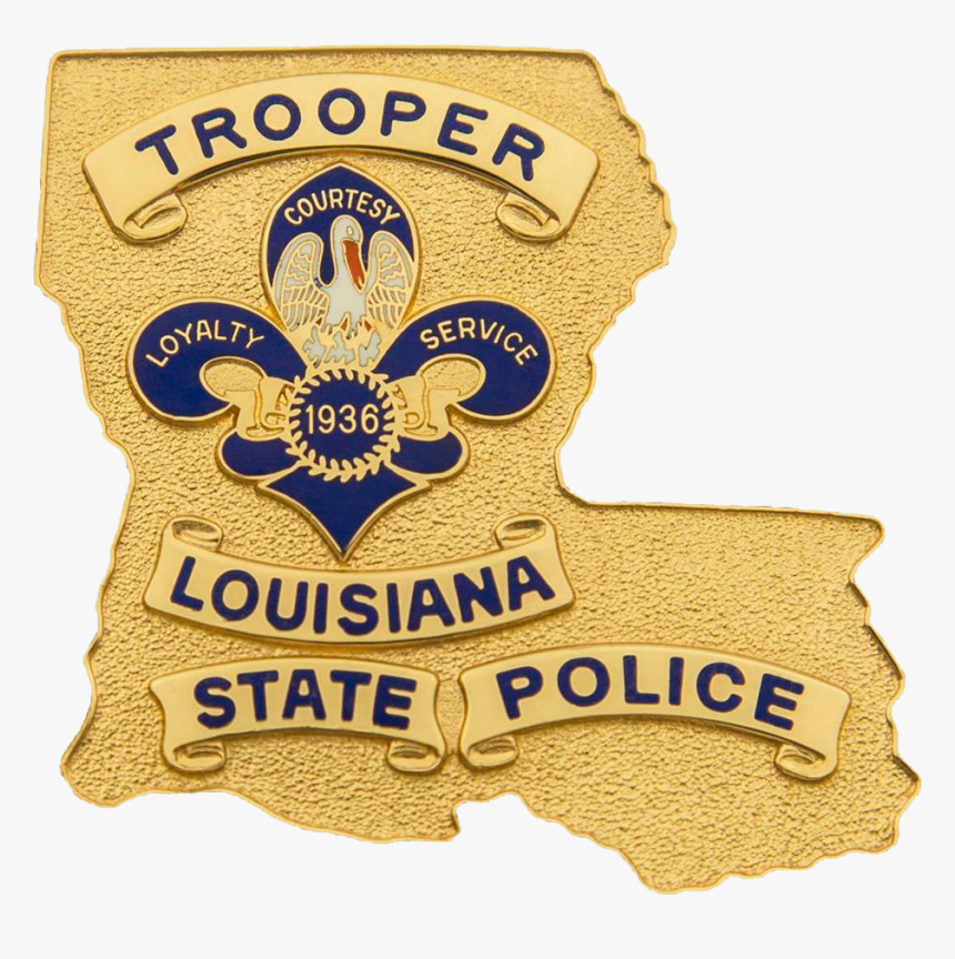 Badge Of The Louisiana State Police - Louisiana State Police Badge, HD Png Download, Free Download