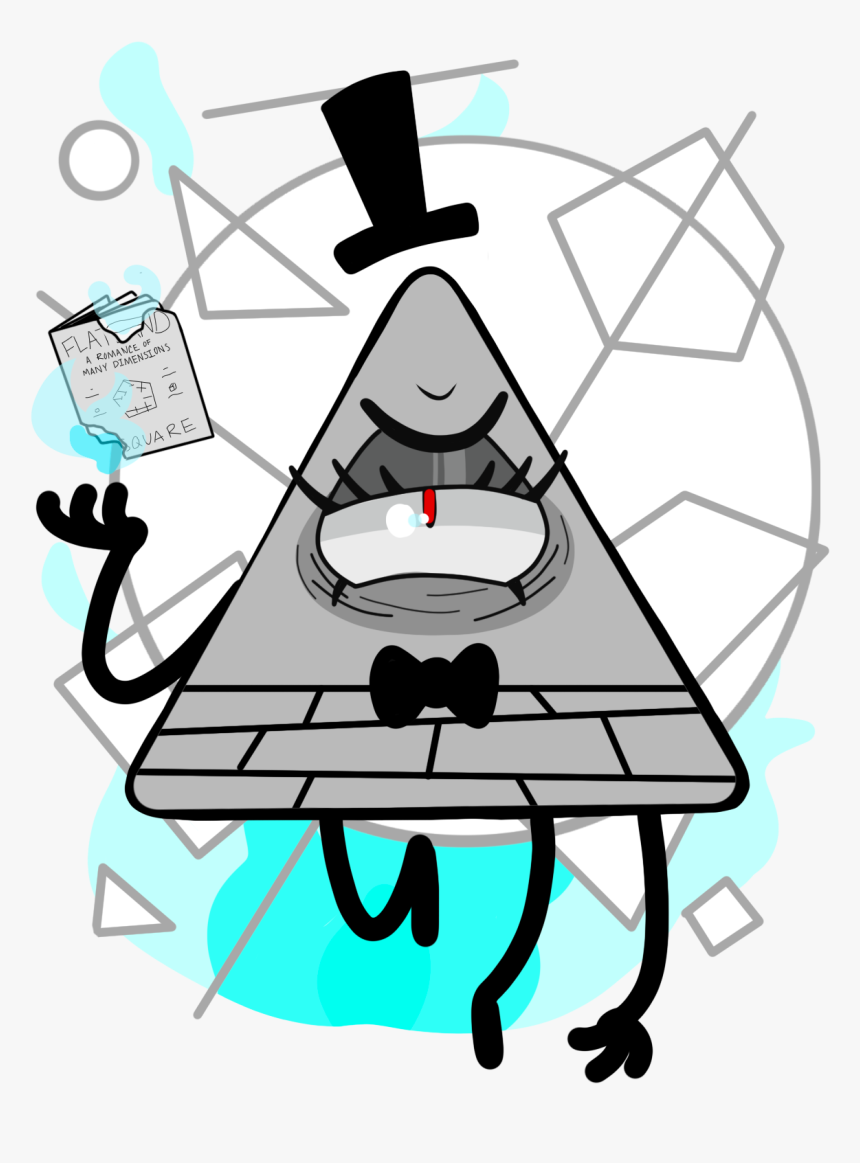 Bill Cipher Flatland, HD Png Download - kindpng