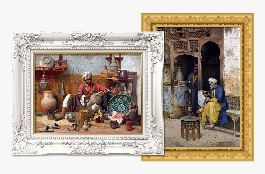 Arabic Paintings - Discart L Atelier De Poterie, HD Png Download, Free Download