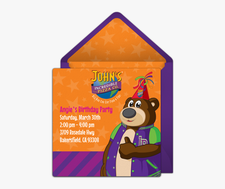 Birthday John's Incredible Pizza, HD Png Download, Free Download