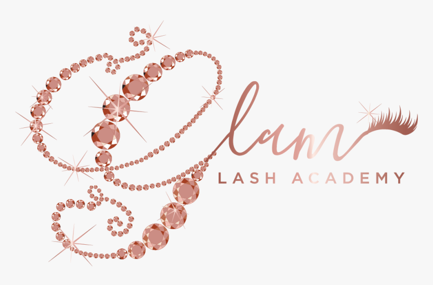 Glam Lash Academy Logoasset 1transparent - Bead, HD Png Download, Free Download