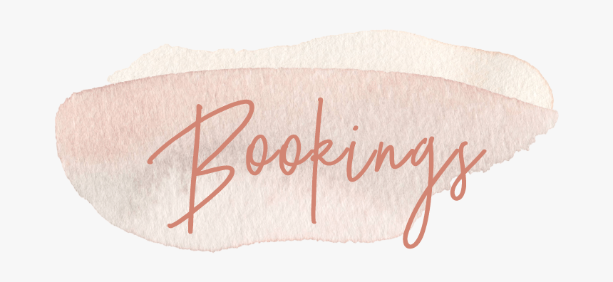 Bookings - Calligraphy, HD Png Download, Free Download