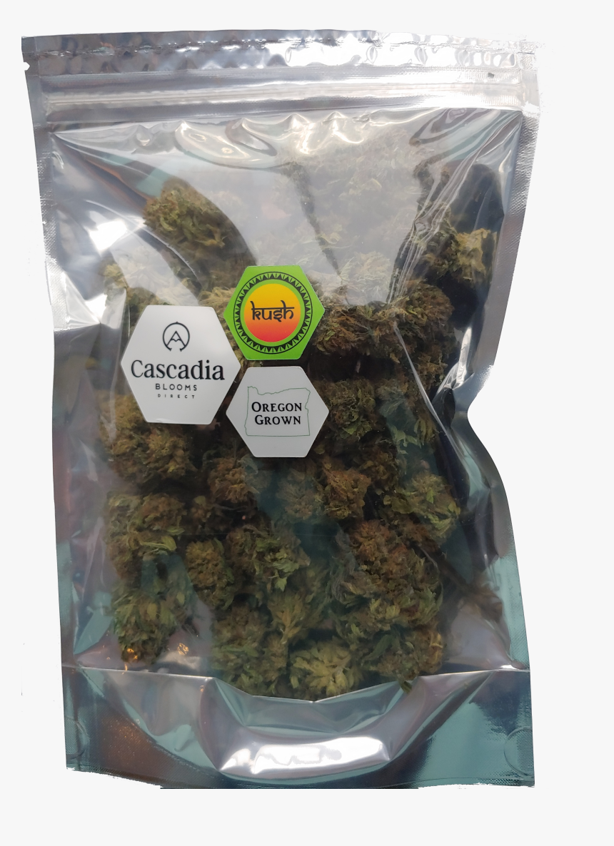 Sealed Bag Of Kush Hemp Buds, HD Png Download, Free Download