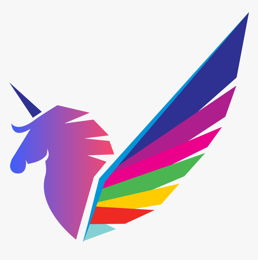 Unicorn Logo Clipart , Png Download - Graphic Design, Transparent Png, Free Download