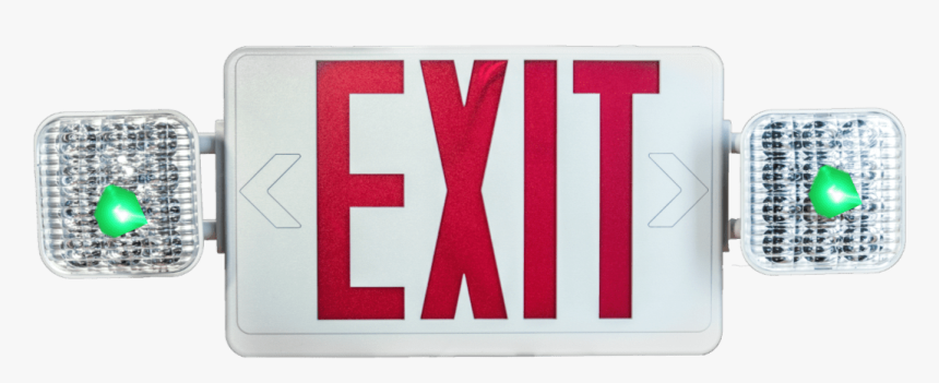 Red Exit Sign, HD Png Download, Free Download