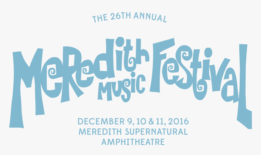 Mmf2016 - Meredith Music Festival Logo, HD Png Download, Free Download