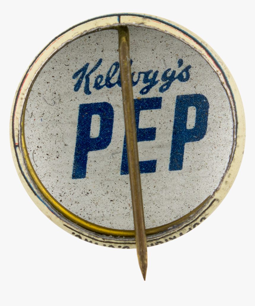 Kellogg"s Pep Superman Button Back Advertising Button, HD Png Download, Free Download